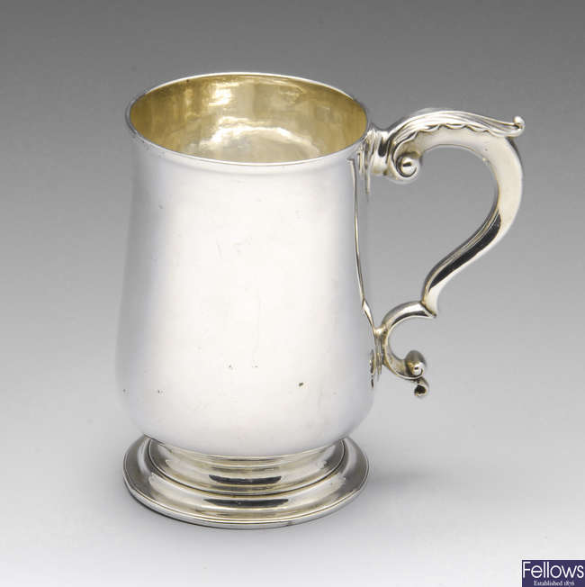 A George III mug.