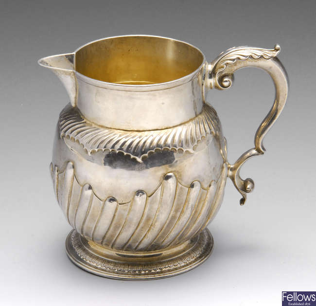 A George II pitcher or jug.