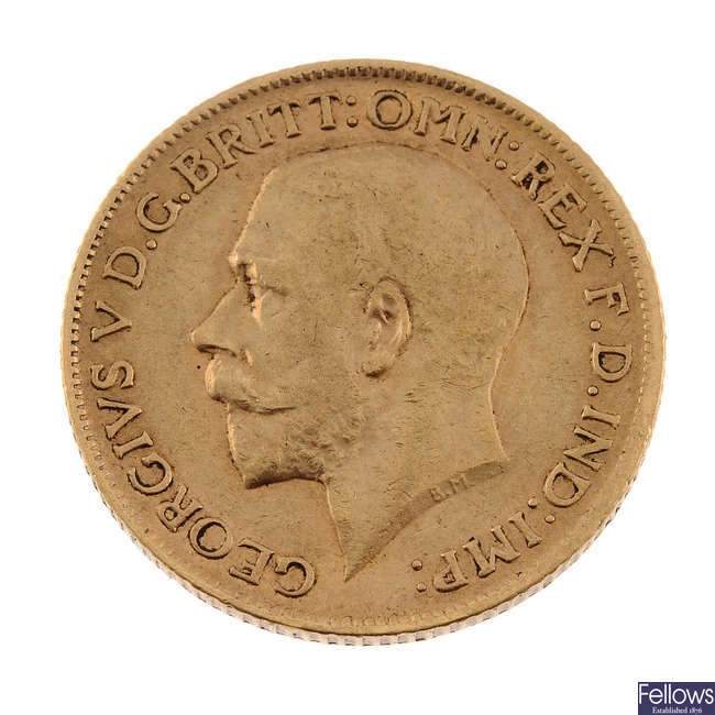George V, Sovereign 1911.