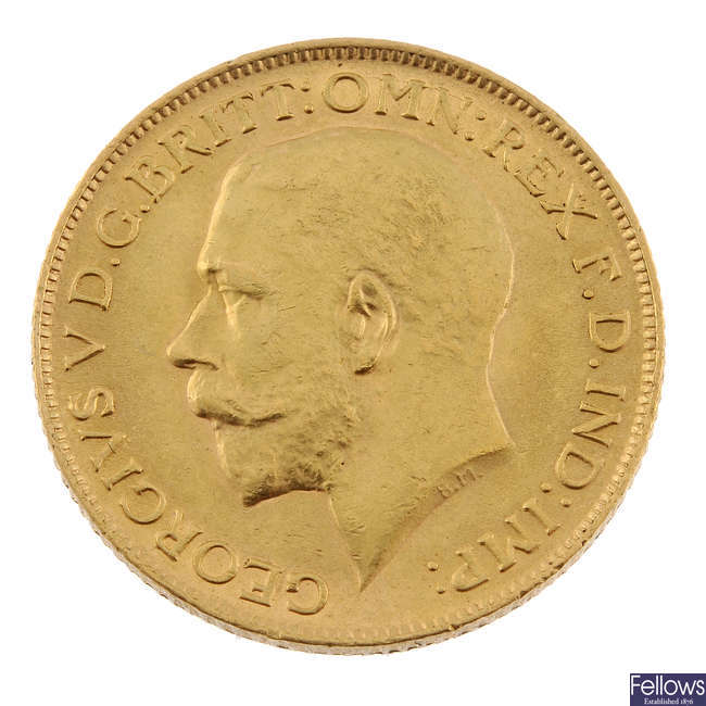 George V, Sovereign 1913.