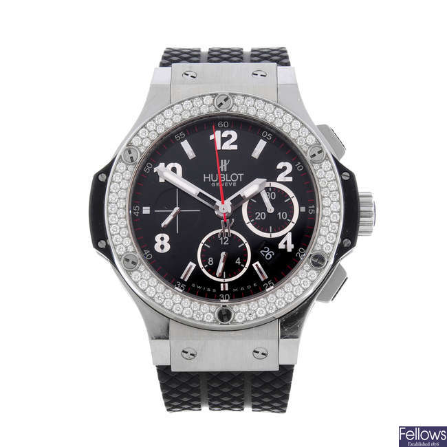 HUBLOT - a gentleman's bi-material Big Bang chronograph wrist watch.