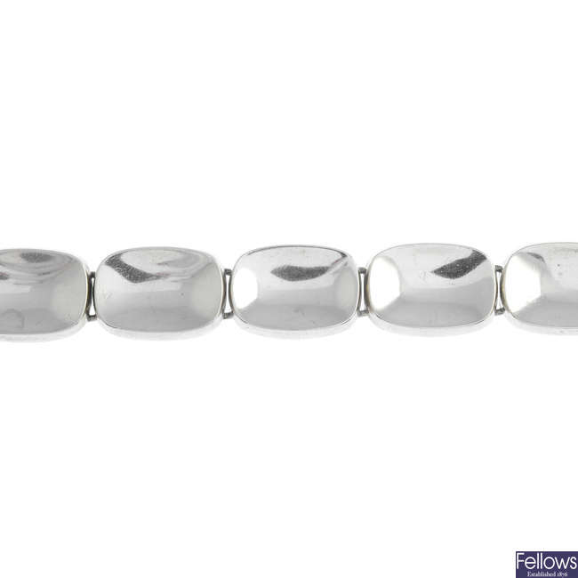 BENT KNUDSEN - a silver bracelet.