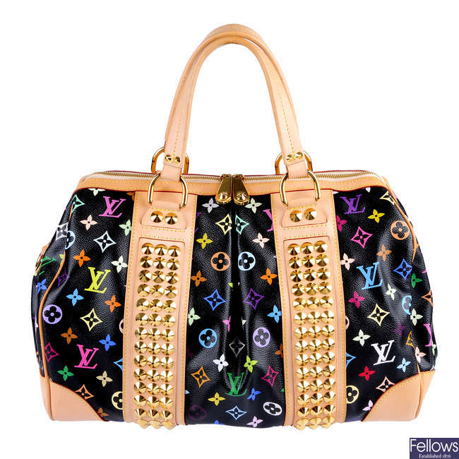 LOUIS VUITTON - a Multicolore Monogram Courtney handbag.