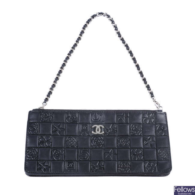 CHANEL - a Precious Symbols Pochette handbag.