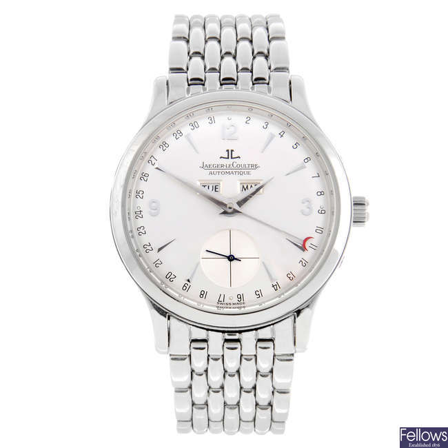 JAEGER-LECOULTRE - a gentleman's stainless steel Master Control Calendar bracelet watch.