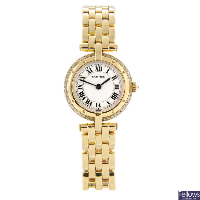CARTIER - a lady's 18ct yellow gold Panth