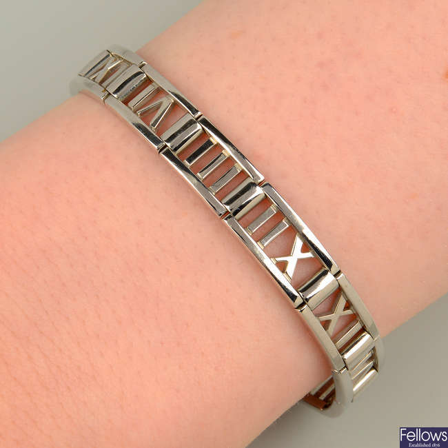 An 'Atlas' bracelet, by Tiffany & Co.