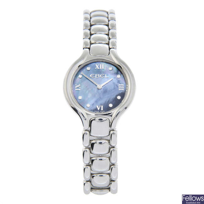EBEL - a stainless steel Beluga bracelet watch, 25mm.