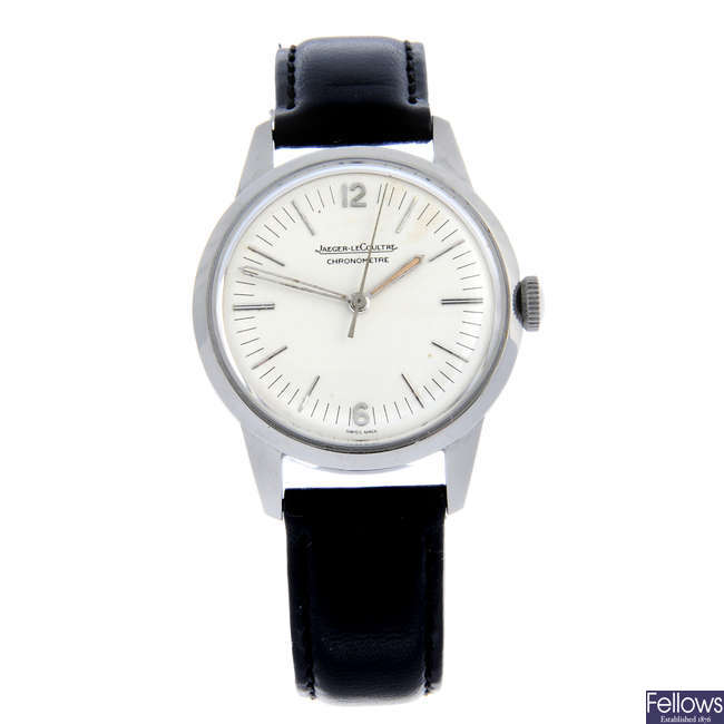 JAEGER-LECOULTRE - a stainless steel Geophysic wrist watch, 35mm.