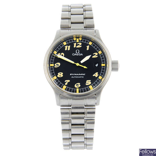 OMEGA - a stainless steel Dynamic bracelet watch, 36mm.