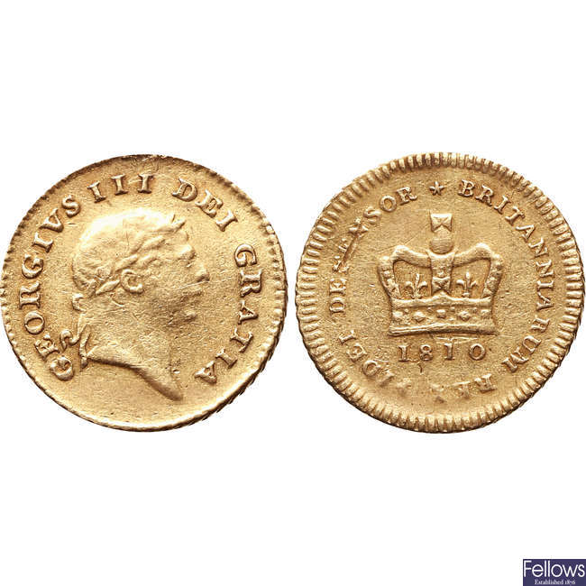 United Kingdom. George III AV 1/3 Guinea.