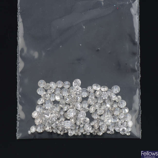 Assorted brilliant-cut diamonds, 6.26ct