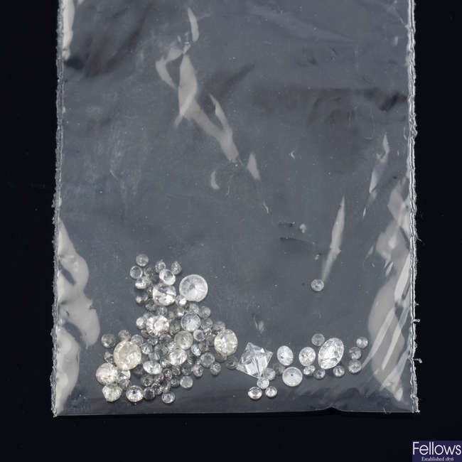 Assorted diamonds, 1.98ct