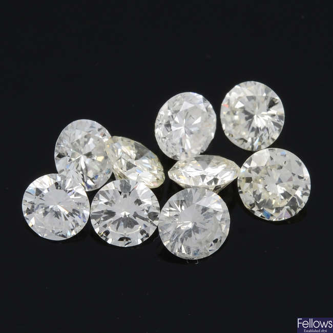 Assorted vari-cut diamonds, 1.35ct