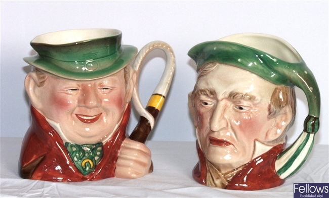 2 Beswick character jugs