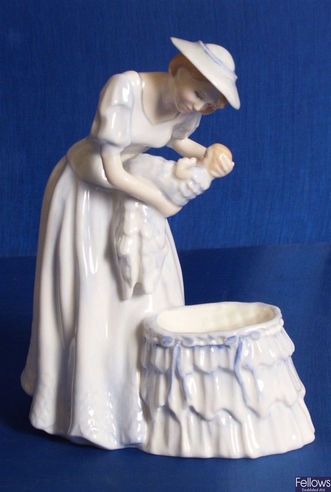 A Royal Doulton figurine, 'Mother and Baby', HN