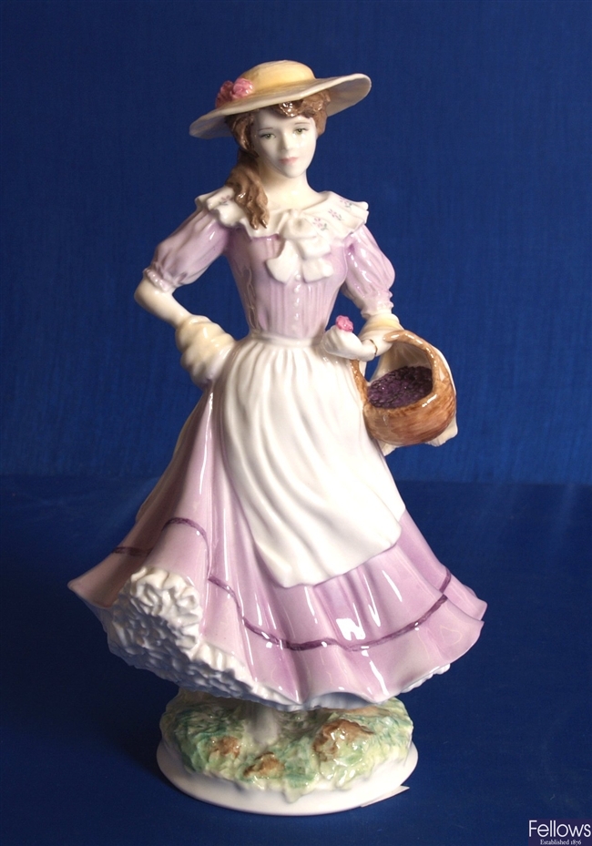 A Royal Worcester figurine 'Autumn', the second