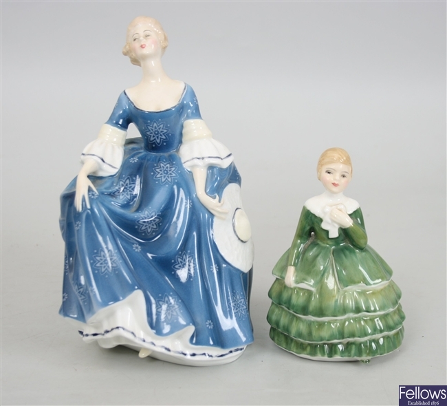 A Royal Doulton bone china figurine 'Hilary' HN