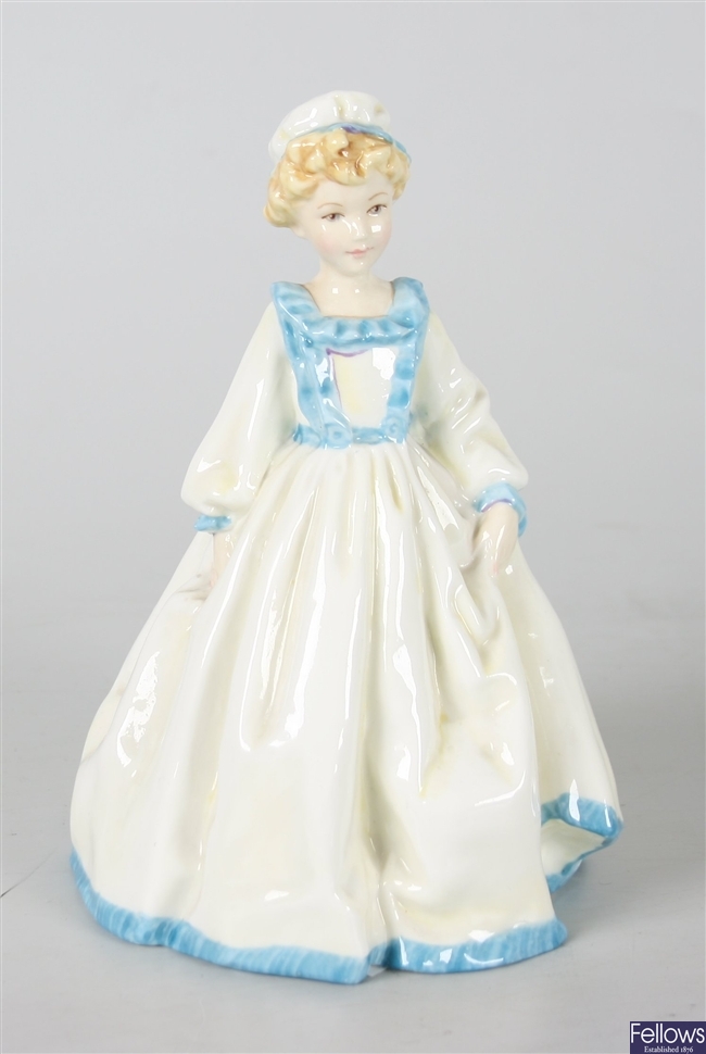 A Royal Worcester bone china figurine modelled by