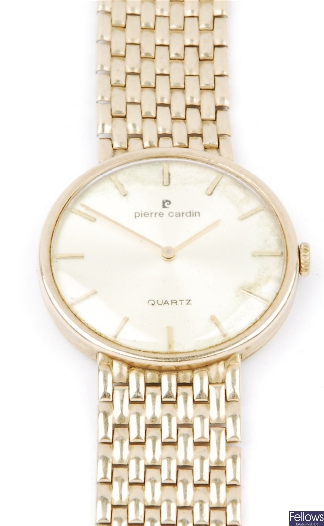 (205137312) gentleman's 9ct  wrist watch