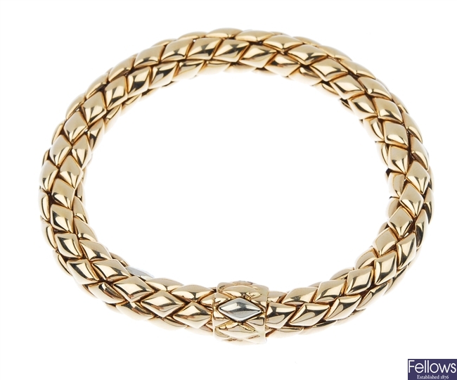 CHIMENTO - 18ct gold bracelet.