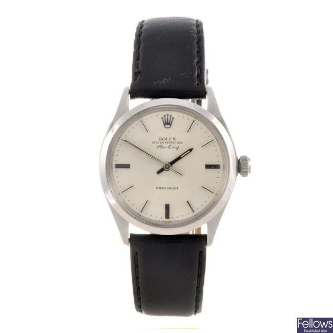 (304272122) A stainless steel automatic gentleman's rolex wrist watch.