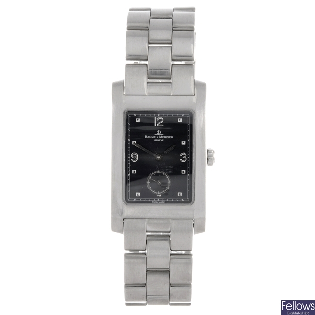A stainless steel quartz Baume & Mercier bracelet watch