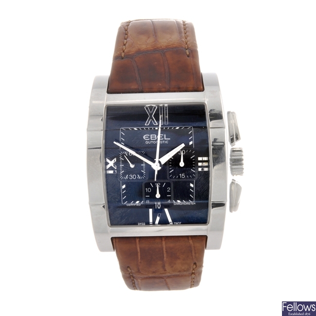 A stainless steel automatic gents Ebel Tarawa wrist watch