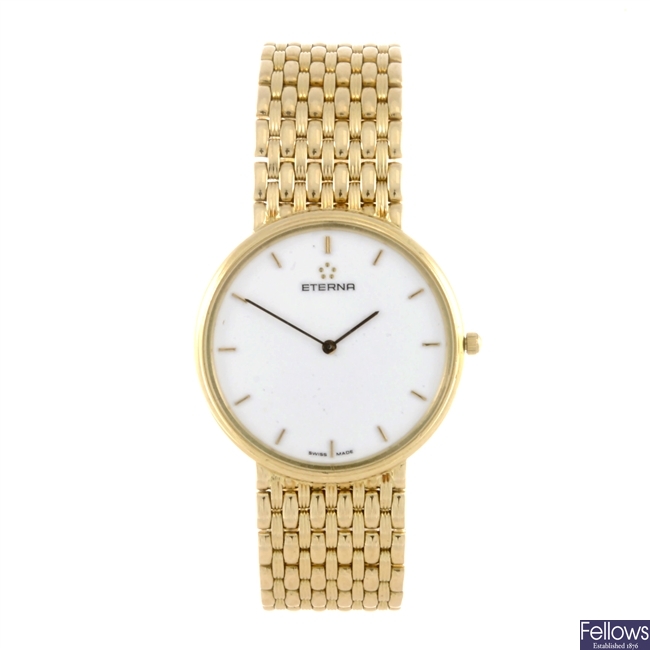 Eterna 18k hotsell gold watch