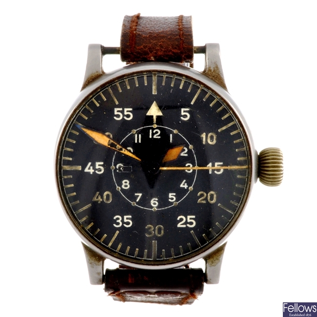 LOT:294 | An A. Lange & Sohne German observer's watch.