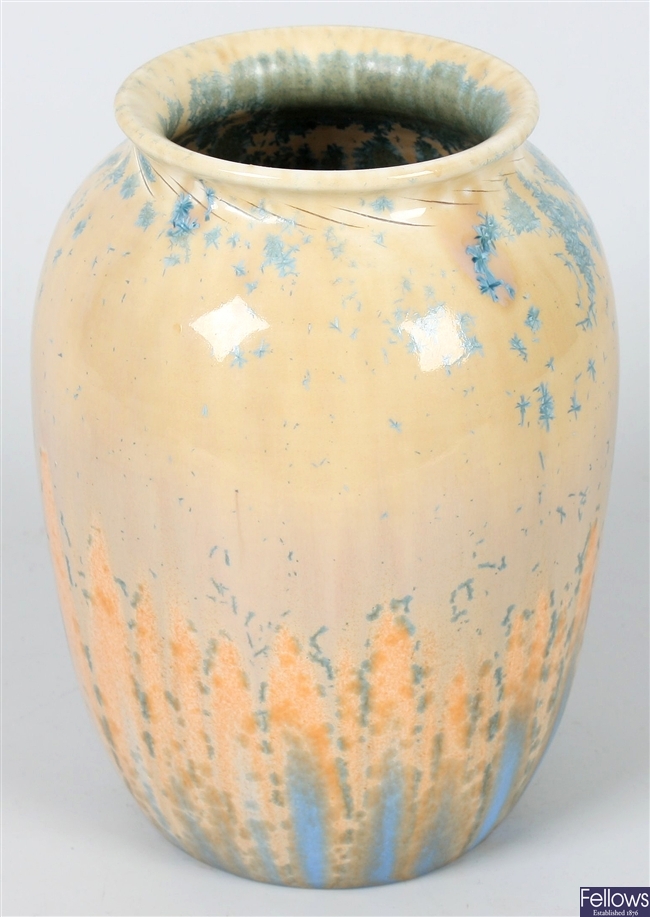A Ruskin pottery vase