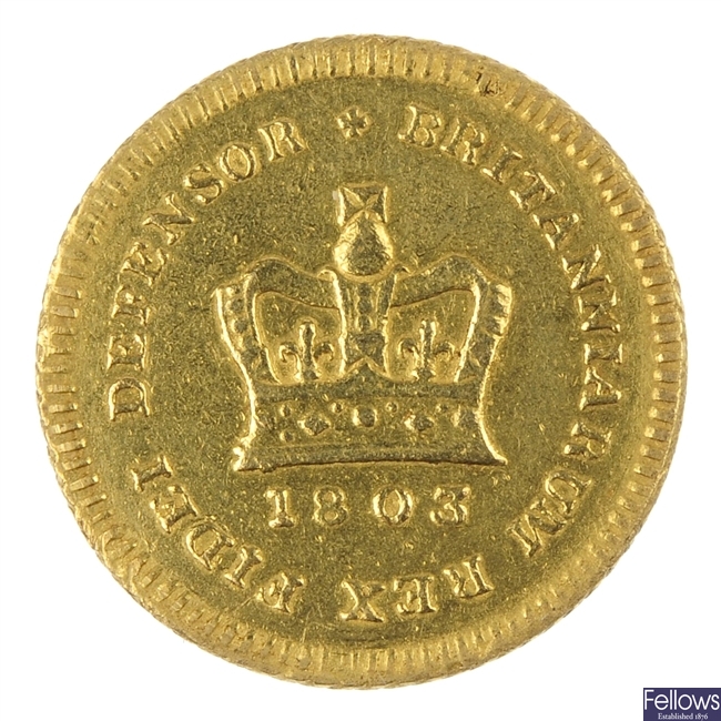 George III Third-Guinea 1803.