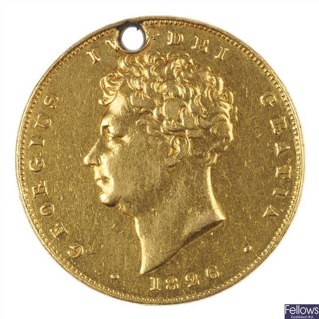George IV Two-Pounds 1826.
