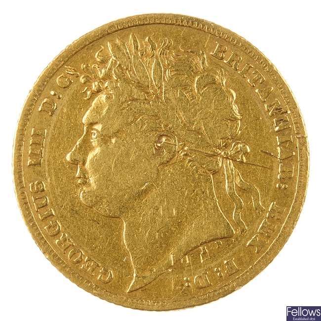George IV, Sovereign 1824.