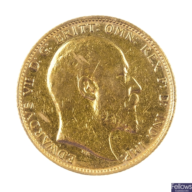 Edward VII, Sovereign 1904M.