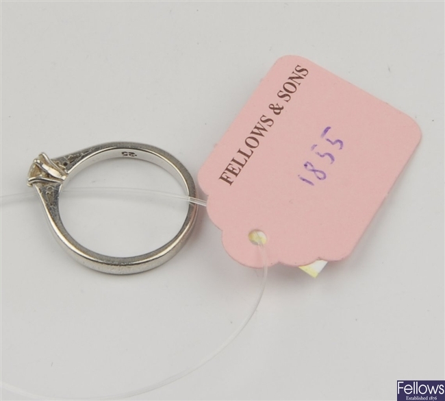 (708006813) bracelet single stone ring