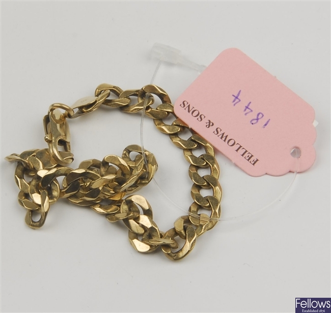 (708006766)  curb bracelet