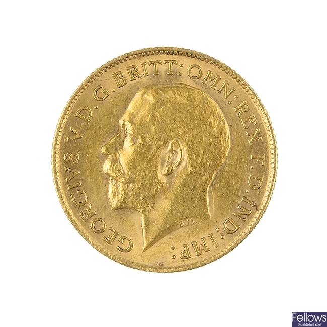 George V, Half-Sovereign 1911.