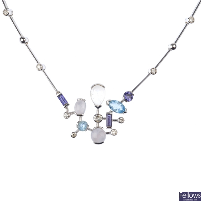 (527852-1-A) CARTIER - A Meli Melo necklace.