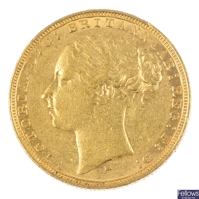 Victoria, Sovereign 1882M.