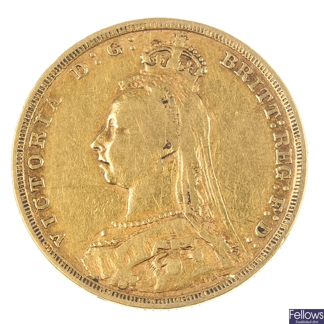 Victoria, Sovereign 1891S.