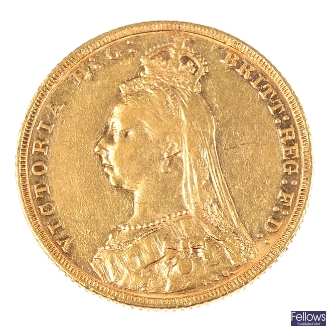 Victoria, Sovereign 1892M.