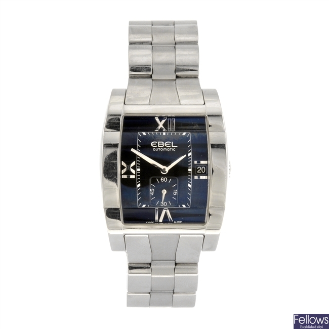 (107209469) A stainless steel automatic gentleman's Ebel Tarawa bracelet watch.