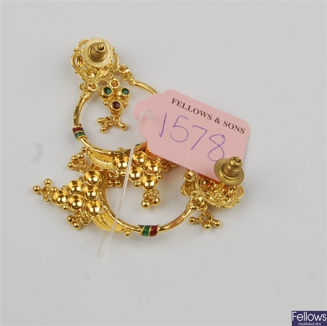 (946000911) 22ct  fancy earrings