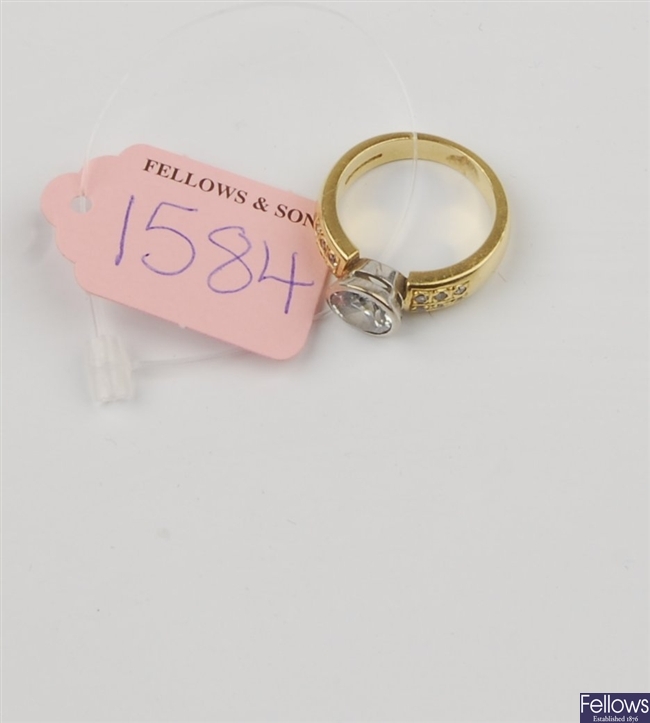 (946000948) ring single stone ring