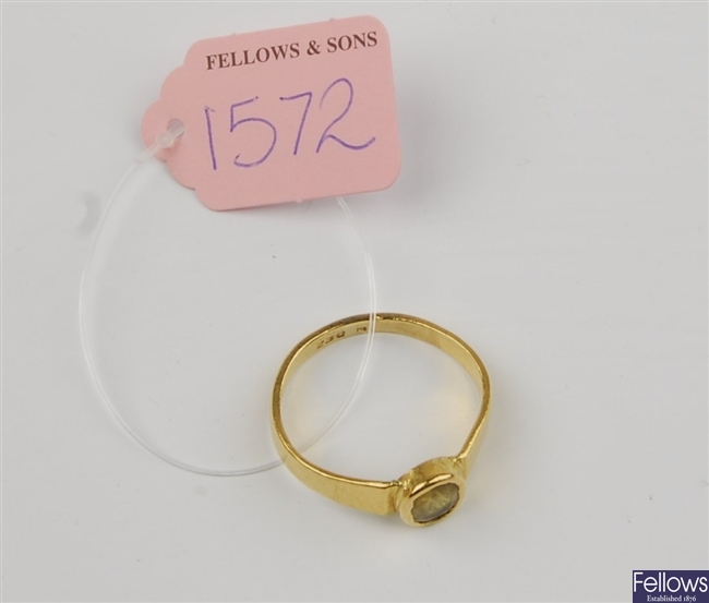 (946000954) bracelet single stone ring