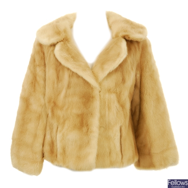 Mink tail clearance fur coat