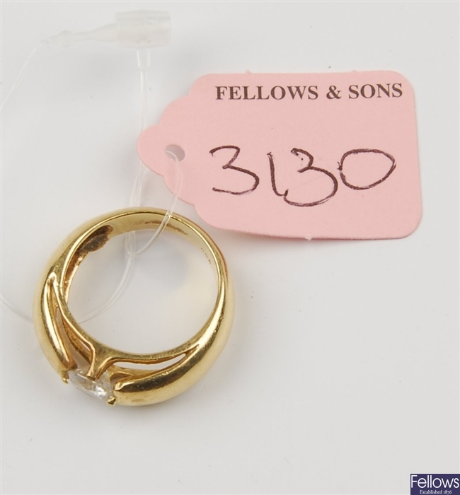 (808011287) ring single stone ring