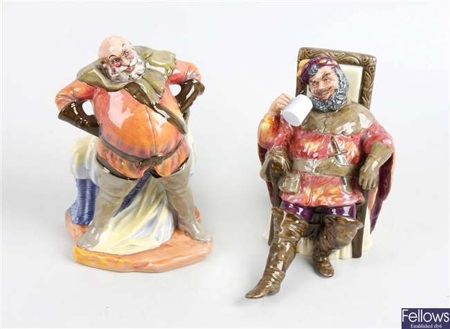 Two Royal Doulton figurines