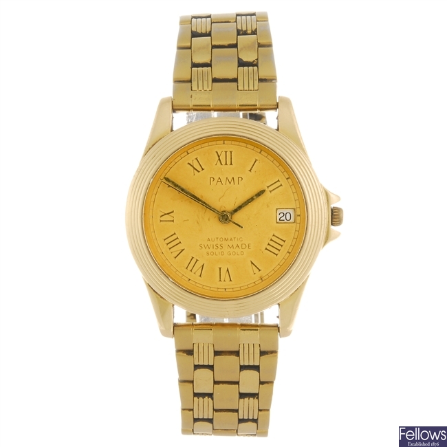 Pamp suisse deals gold watch